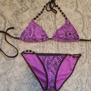 Purple Victoria's Secret PINK bikini